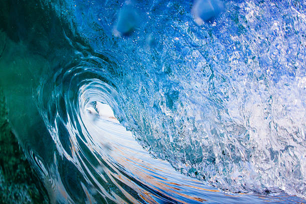 istock A curved wave of water in the ocean 463102487