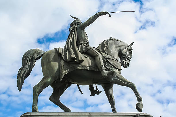 istock Ban Jelacic statue in Zagreb, Croatia 463102789