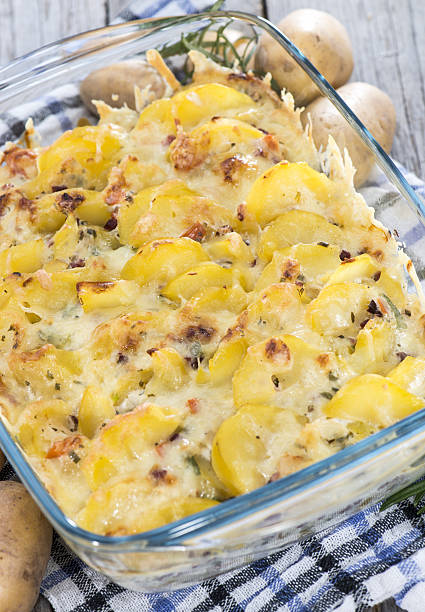 istock Portion of Potato Gratin 463103199
