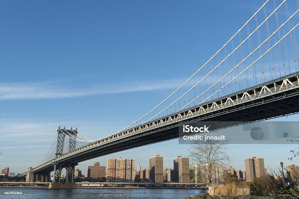 Pont de Manhattan et de la ville de Brooklyn, à New York, États-Unis - Photo de Affaires libre de droits