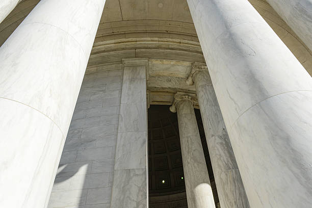 istock Pillars at Jefferson Memorial Building 463103369
