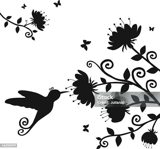 Hummingbird Stock Illustration - Download Image Now - Abstract, Art, Art And Craft