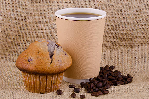 istock Coffee and blueberry muffin 463107761