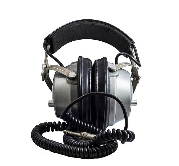 istock old headphones isolated on a white background 463107795