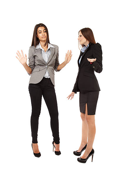 istock Businesswomen having an argument 463110927