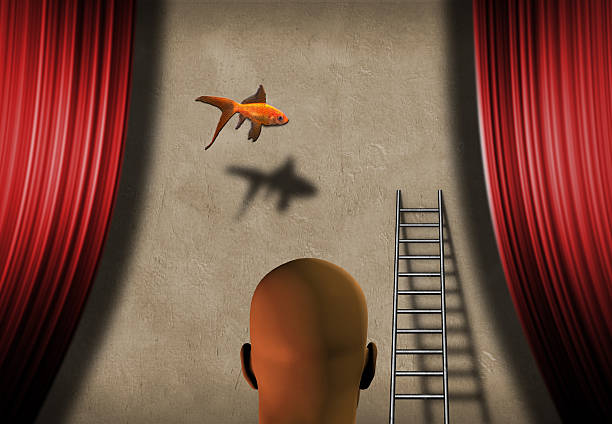 surreal bühne - broadway stage theater performance bizarre stock-grafiken, -clipart, -cartoons und -symbole