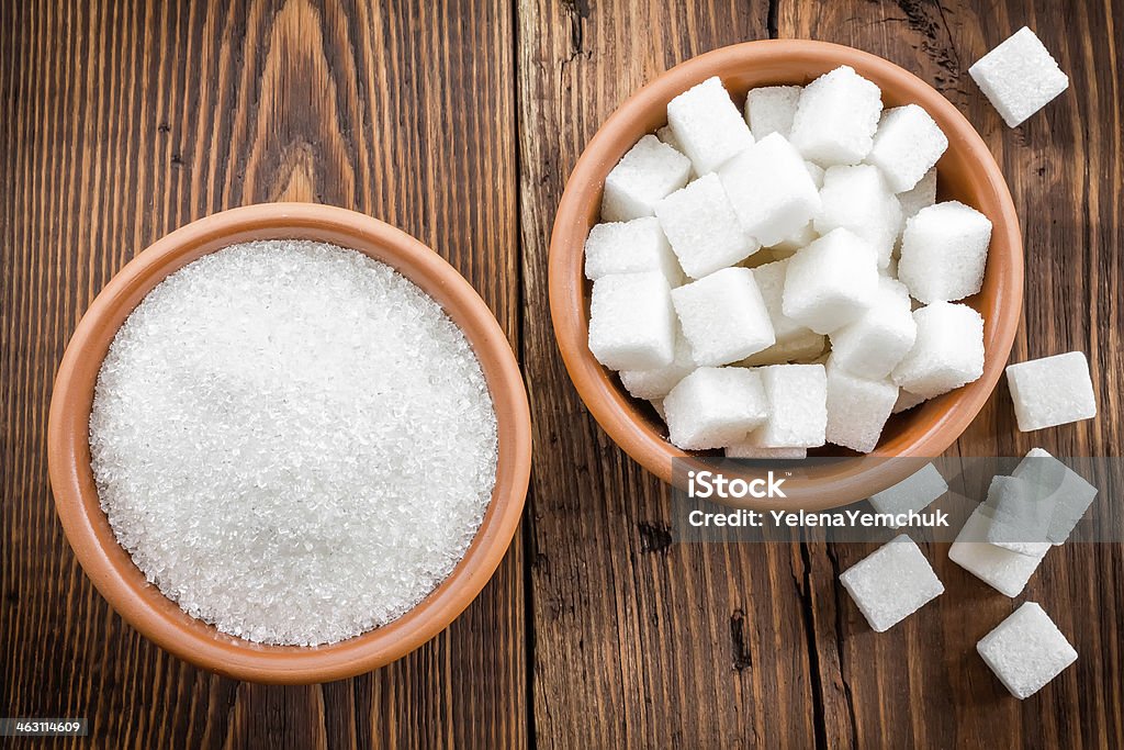 Sugar Block Shape Stock Photo