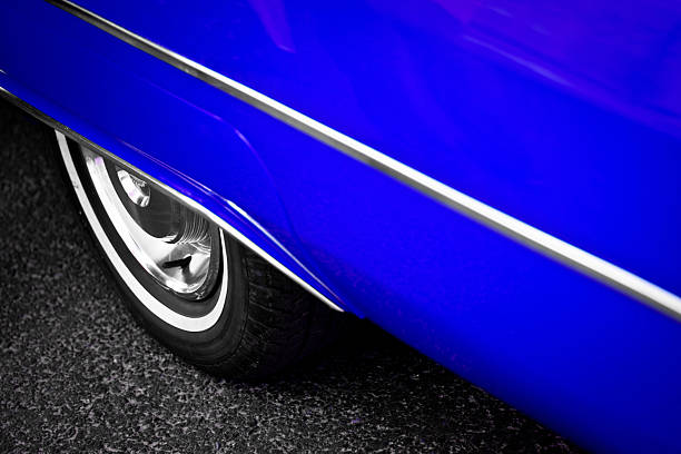 istock Vintage car detail 463116191
