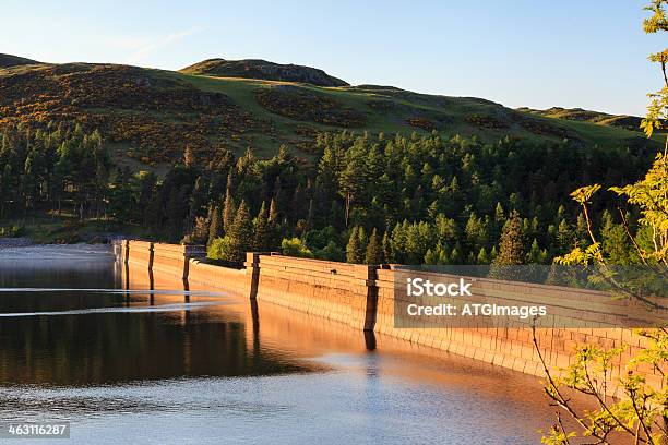 Haweswater Dam Stock Photo - Download Image Now - Architecture, Blue, Blue Background