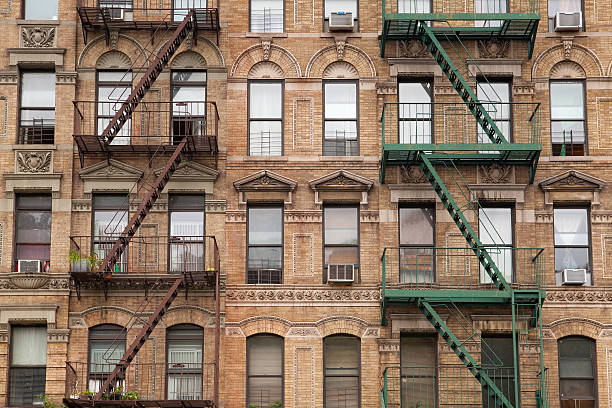 istock The typical fire stairs on old house in New York 463121481