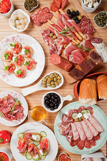 istock Antipasto food 463121709