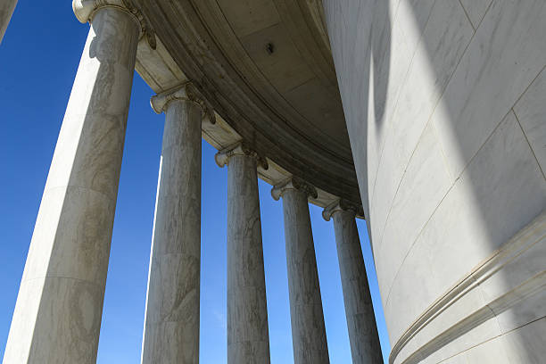 istock Pillars at Jefferson Memorial Building 463122423