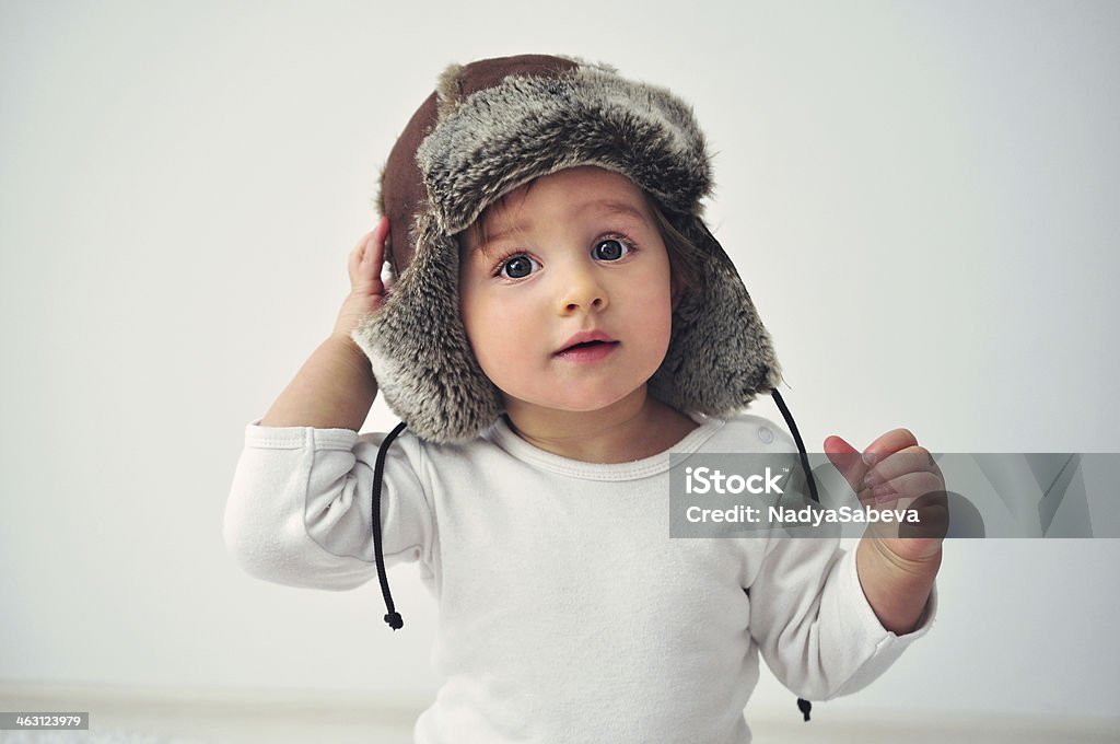 Schöne Happy Baby Mädchen Lächeln Familie lieben - Lizenzfrei 0-11 Monate Stock-Foto