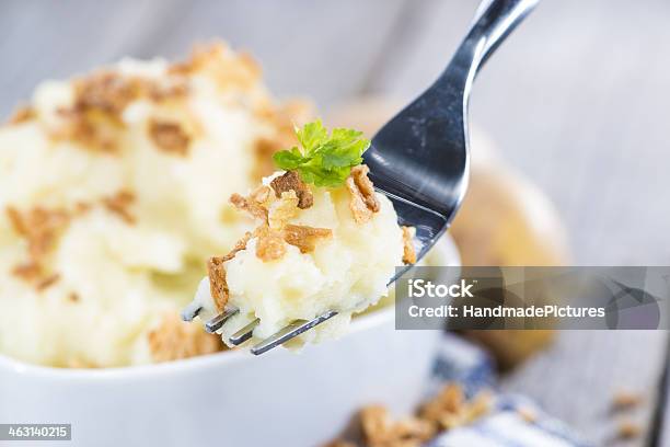 Fresh Made Mashed Potatoes Stock Photo - Download Image Now - Boiled, Bowl, Close-up