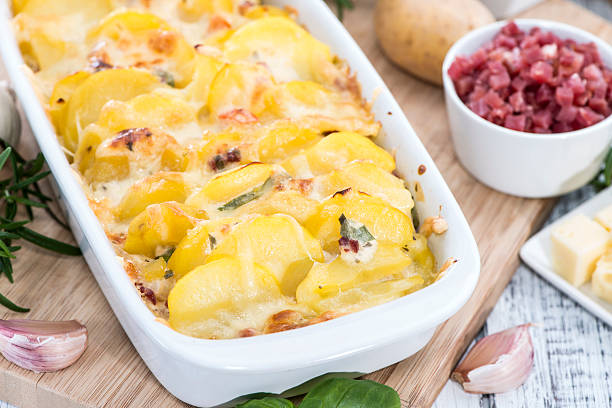 istock Portion of Potato Gratin 463143475