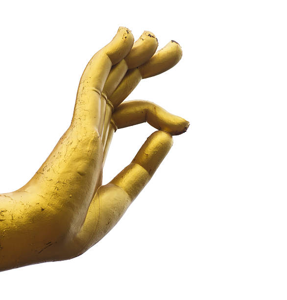 istock Statue hand of buddha 463148683