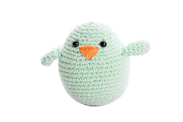 istock green handmade stuffed animal chick 463150369