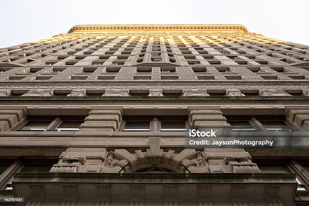 Außenwand von Flatiron building in New York City - Lizenzfrei Architektur Stock-Foto