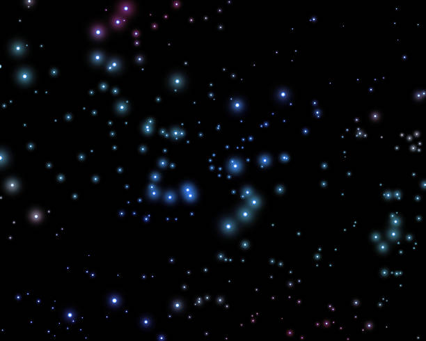 galaxy and stars in a free space