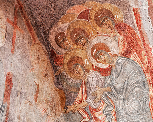 istock Ancient Byzantine Fresco 463172857