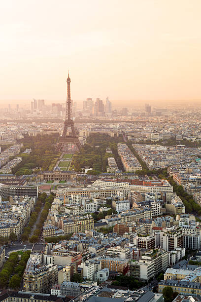 istock Cityscape of Paris with Eiffel tower 463173451