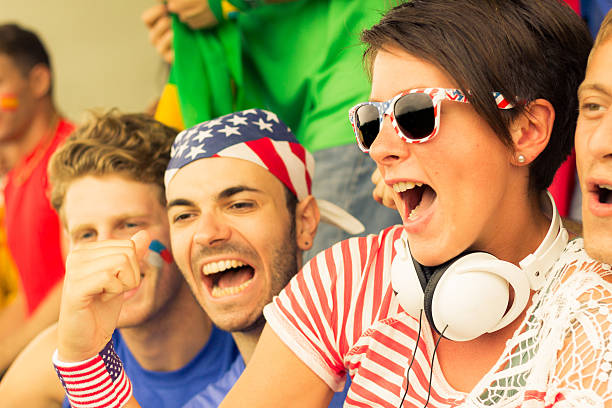 istock Supporters of Different Nationality 463173707