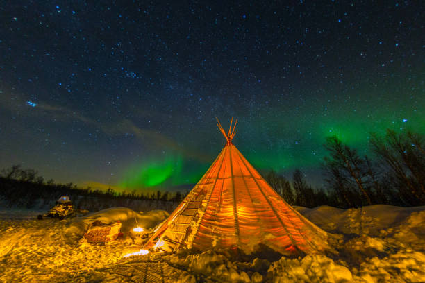 istock Northern Lights in Sweden 463174231