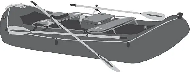 Vector illustration of Raft