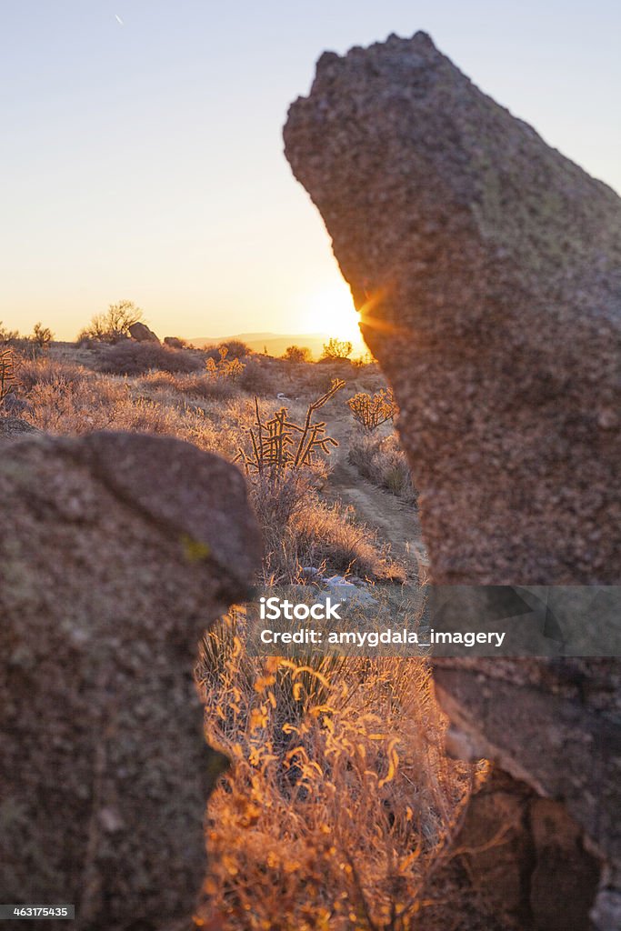 Sonnenuntergang Landschaft - Lizenzfrei Albuquerque Stock-Foto