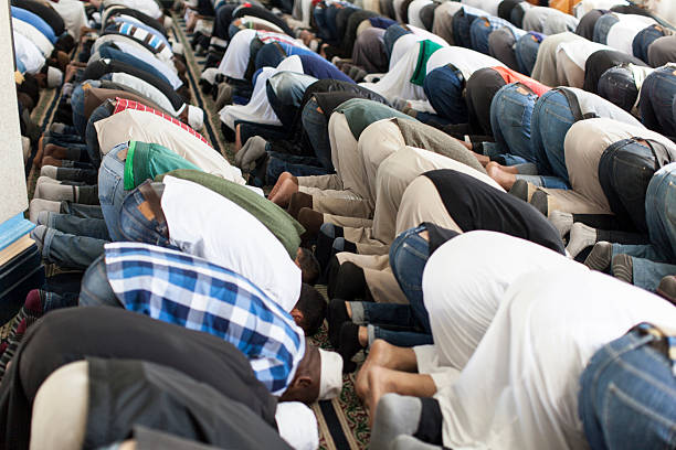 istock Muslims ritually praying at a mosque in Cape Town 463176751