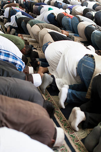 istock Muslims ritually praying at a mosque in Cape Town 463176753