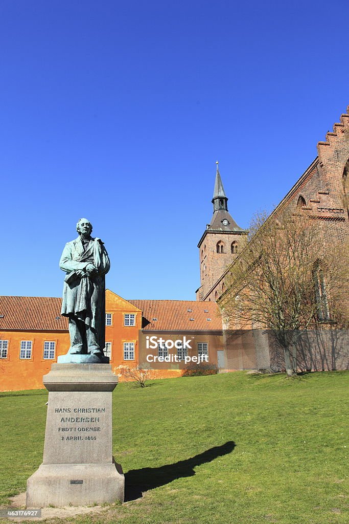 Hans Chrześcijanin Anderson w swoim domu, miasto Odense - Zbiór zdjęć royalty-free (Hans Christian Andersen)