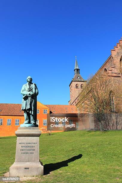 Hans Christian Andersen Na Sua Casa Da Cidade De Odense - Fotografias de stock e mais imagens de Hans Christian Andersen