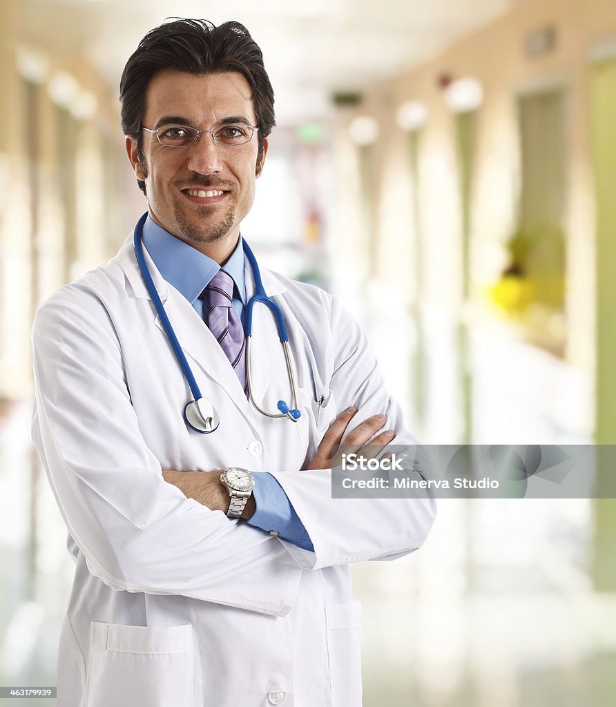 Smiling doctor portrait Portrait of a smiling doctor Adult Stock Photo