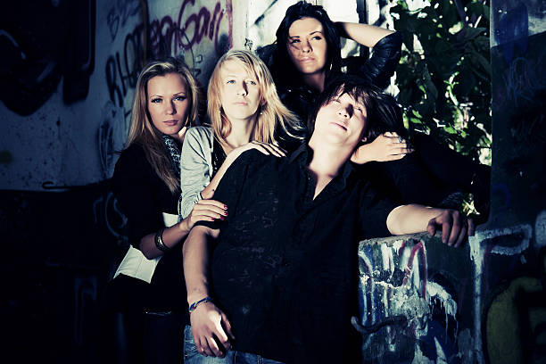 istock Young people at abandoned apartment 463182027