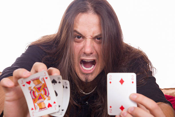 istock angry man shows his cards 463195731