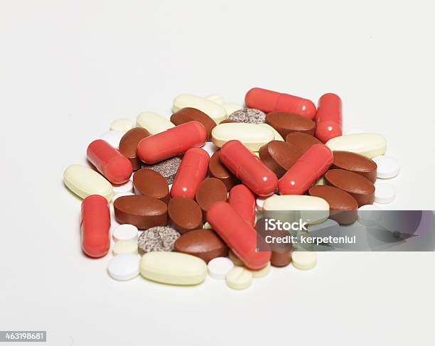 Medicament Stock Photo - Download Image Now - Antibiotic, Capsule - Medicine, Colors