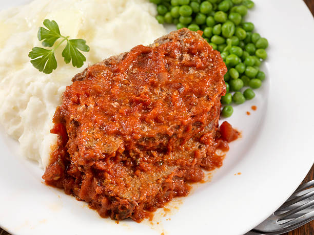 istock Meatloaf Baked In Tomato Sauce 463198705