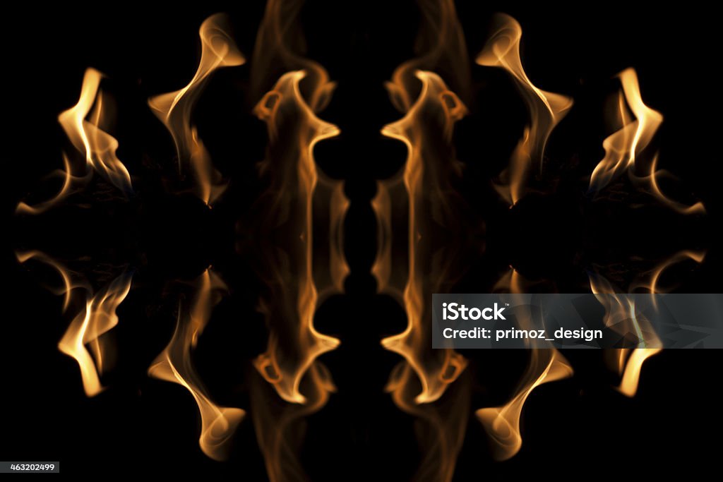 Flame, крупный план - Стоковые фото Абстрактный роялти-фри