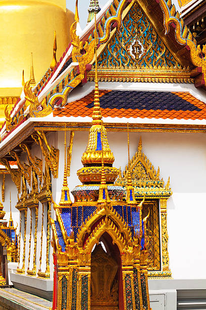 istock Architectural detail in Wat Phra Kaeo 463203377