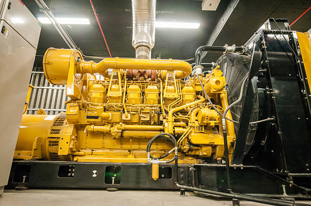 istock A big yellow metal electrical power generator 463208055