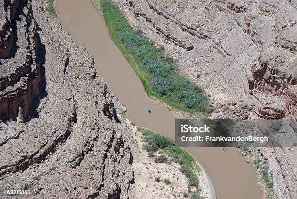 Canoeing Stock Photo - Download Image Now - Aerial View, Arid Climate, Barren