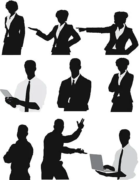 Vector illustration of Business people