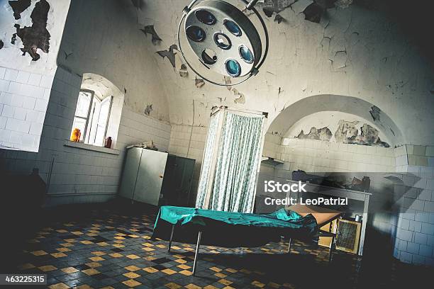 Abandoned Operating Room Stock Photo - Download Image Now - Hospital, Ugliness, Operating Room