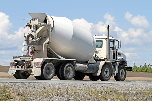 istock Construction Industry, Cement Truck Delivering A Load Of Concrete 463226591
