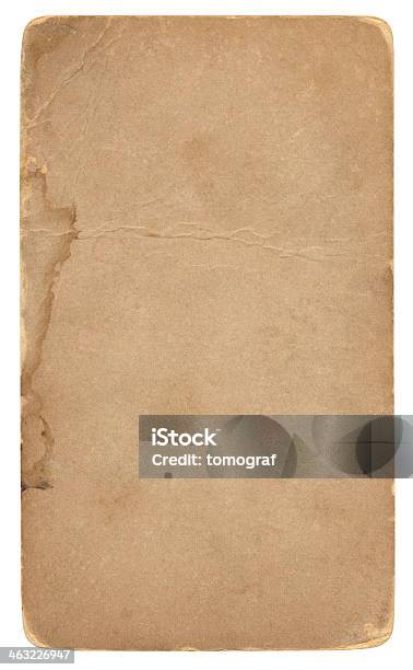 Vintage Foto Paper Isolated Stock Photo - Download Image Now