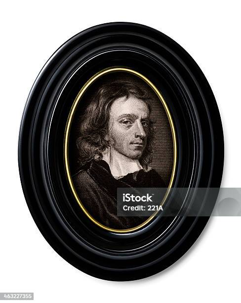 Livro Antigo Ilustração John Milton - Fotografias de stock e mais imagens de Inglaterra - Inglaterra, Poeta, Antigo