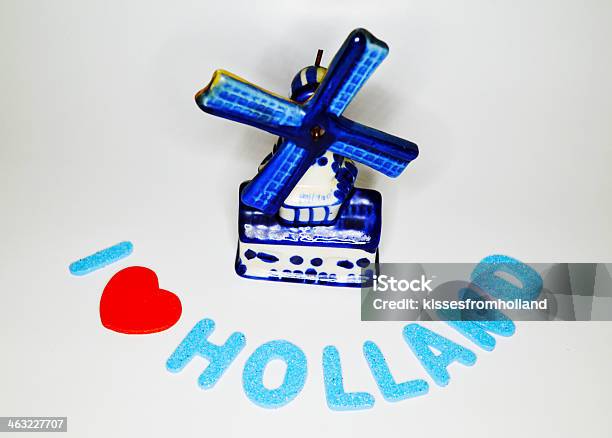 I Love Holland Stock Photo - Download Image Now - Blue, City Break, Heart Shape