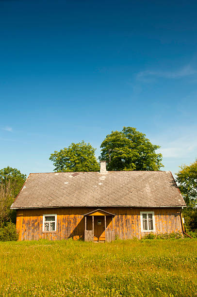 istock Polish rural cottage. 463228109