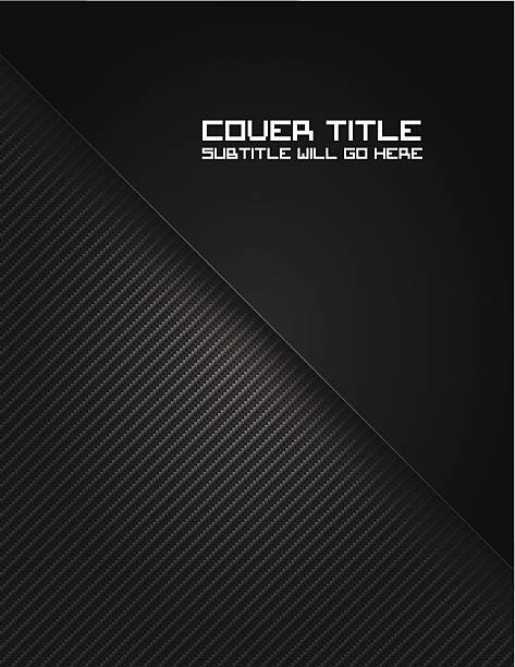 Carbon Fiber 4 Cover vector art illustration